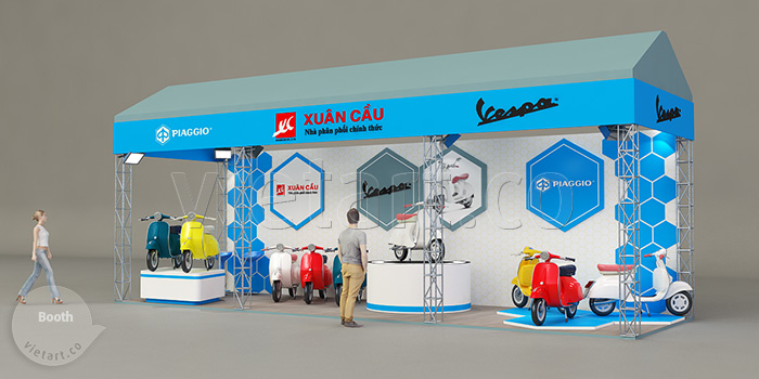 Viet Art thiet ke gian hang trien lam Xuan Cau (2) Thiết kế gian hàng triển lãm Xuân Cầu 2