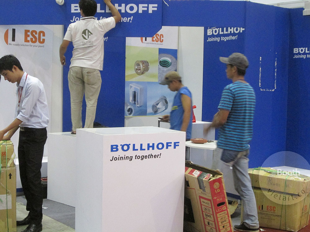 Gian Hàng Triển Lãm BollHoff 2014 – Kích Thước 3x3m Gian Hàng Triển Lãm BollHoff 2014 – Kích Thước 3x3m