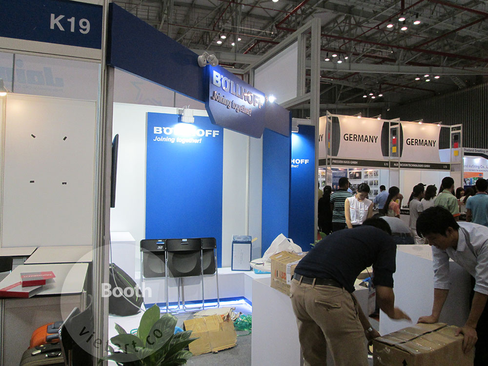 Gian Hàng Triển Lãm BollHoff 2014 – Kích Thước 3x3m Gian Hàng Triển Lãm BollHoff 2014 – Kích Thước 3x3m