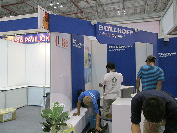 Gian Hàng Triển Lãm BollHoff 2014 – Kích Thước 3x3m Gian Hàng Triển Lãm BollHoff 2014 – Kích Thước 3x3m