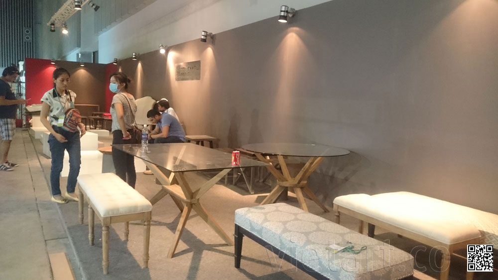 thi cong gian hang Steel Smith 18x3m (3) thi cong gian hang tại Việt Art