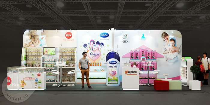 thi-cong-thiet-ke-booth-dep-hieu-qua-le-phan-02 Thiết kế gian hàng đẹp 2