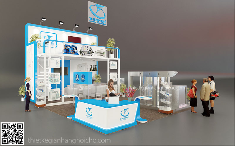 thiet ke gian hang trien lam Thien Phuc (3) Thiết kế gian hàng triển lãm Thiên Phúc 2