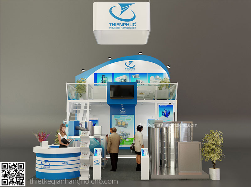 thiet ke gian hang trien lam Thien Phuc (4) Thiết kế gian hàng triển lãm Thiên Phúc 3