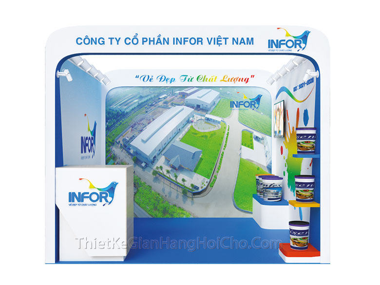 Giải pháp cho gian hàng tiêu chuẩn Giải pháp cho gian hàng tiêu chuẩn