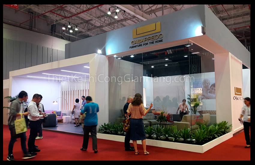 thi cong gian hang Cassaredo VIFA 2016