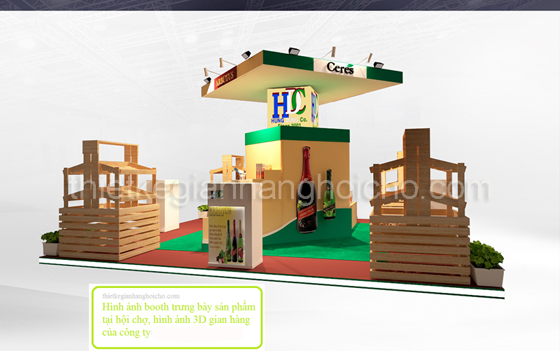 boothgianhang3Dđẹp3 Booth gian hàng