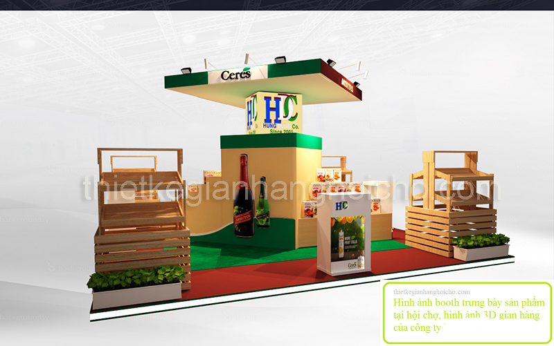boothgianhang3Dđẹp4 Booth gian hàng