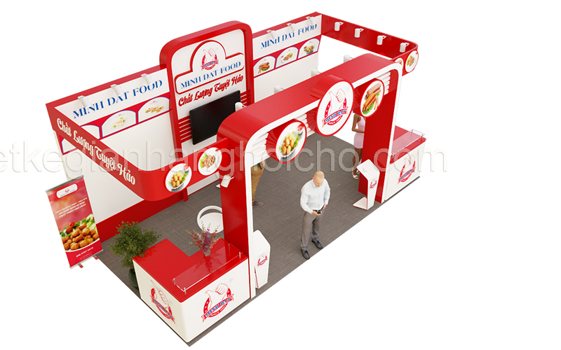 boothgianhangMinhDat5 BOOTH ĐẸP