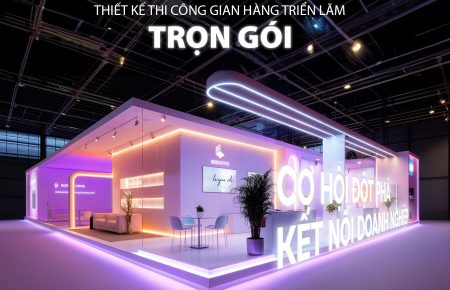 THIẾT KẾ VÀ THI CÔNG GIAN HÀNG TRỌN GÓI