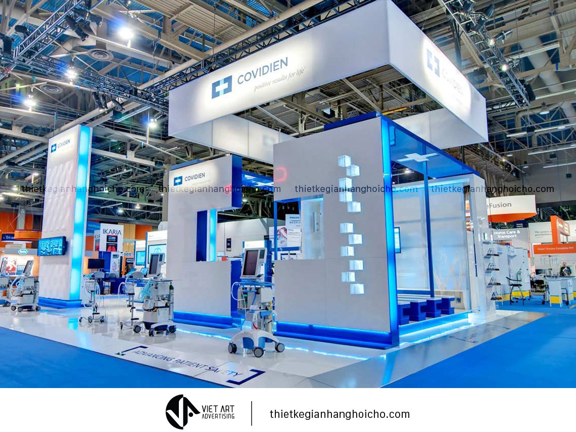 thi cong gian hang trien lam MTA dep (4) Đơn vị thiết kế thi công gian hàng triển lãm đẹp uy tín