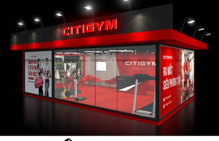 Thiết kế thi công Booth Preseles quận 9