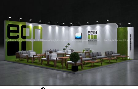 THIẾT KẾ THI CÔNG GIAN HÀNG NỘI THẤT EON