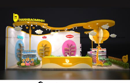 THIẾT KẾ THI CÔNG GIAN HÀNG THANH BAO MINH