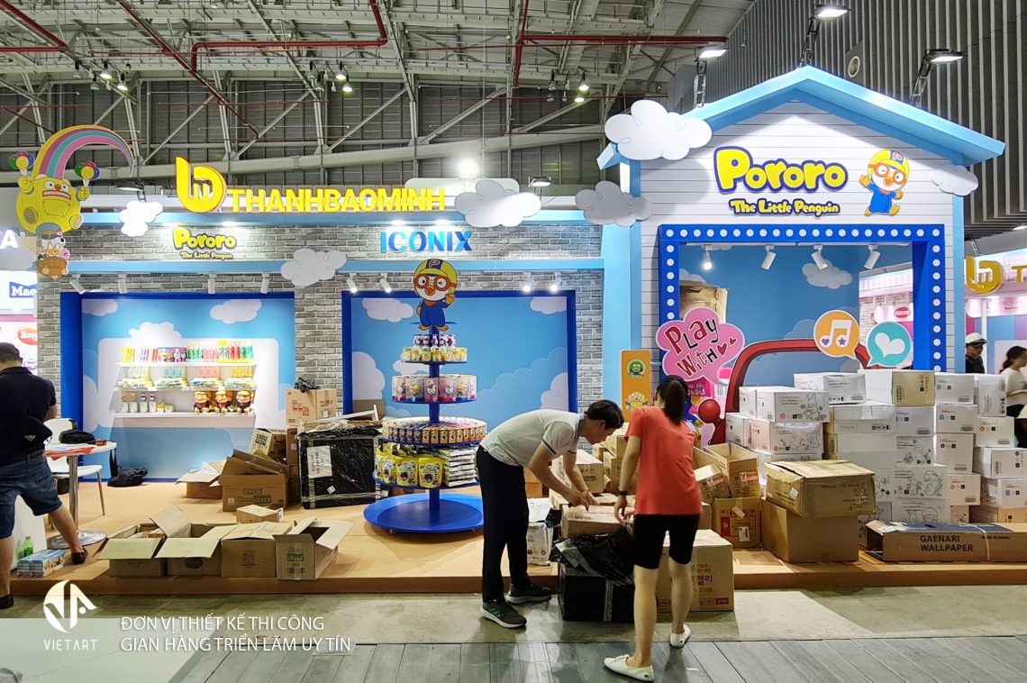 Dựng Activation Booth: Tạo nên không gian tương tác độc đáo