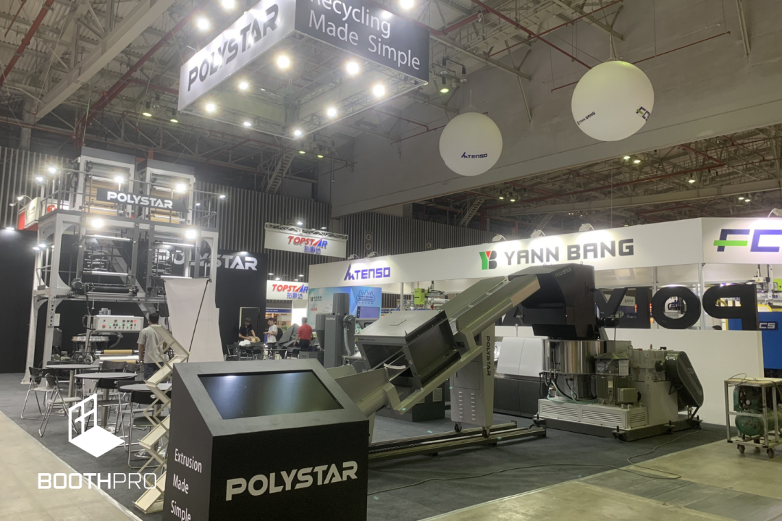 Dựng booth chương trình: Tạo không gian ấn tượng cho sự kiện