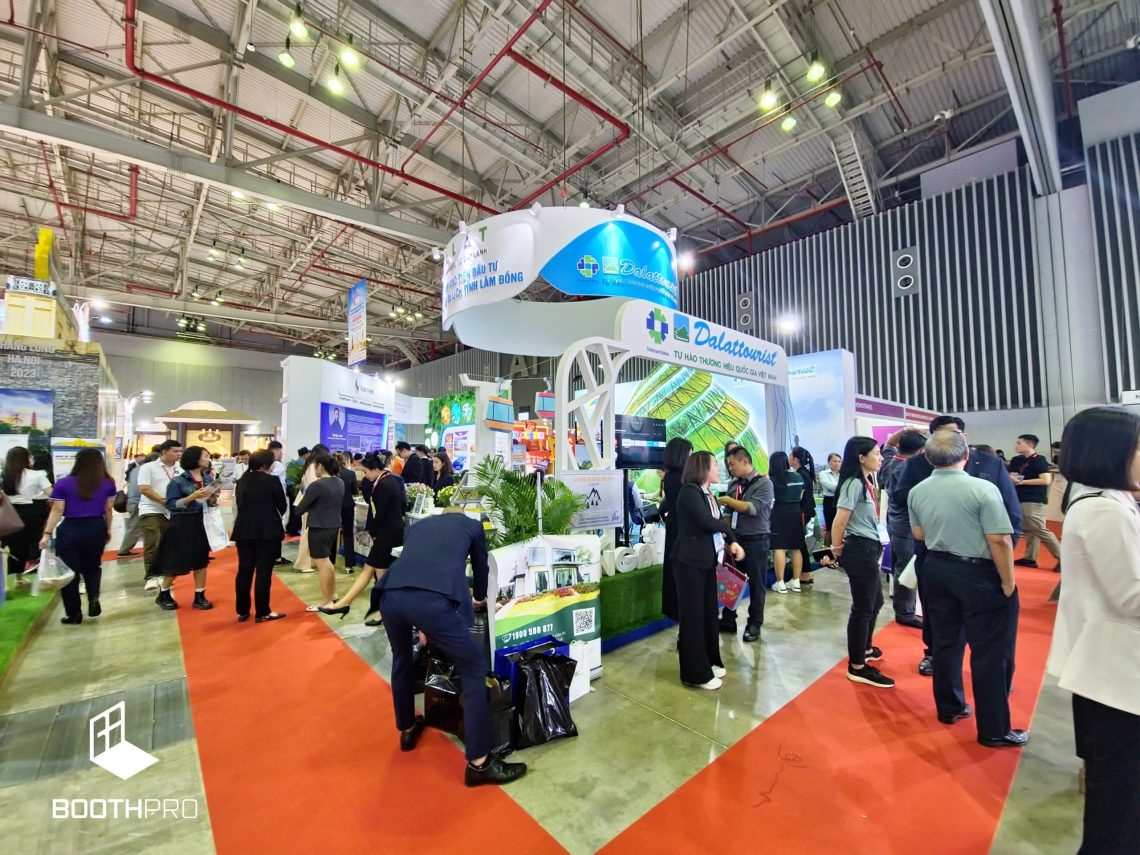 Thiết kế booth chương trình: Tạo không gian ấn tượng và hiệu quả